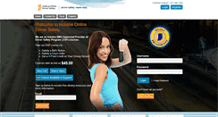 Desktop Screenshot of indianaonlinedriversafety.com